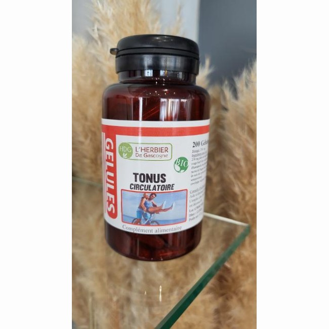 Complexe Tonus Circulatoire Bio - Herbier de Gascogne - 200 gélules
