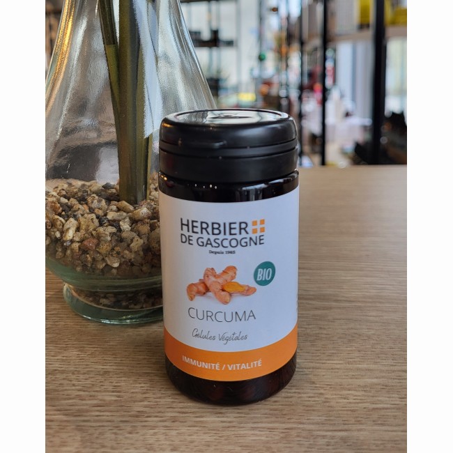 Curcuma300 mg BIO - Herbier de Gascogne - 200 gélules