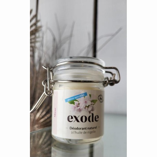 Déodorant Peau Sensible - EXODE- Musc - en pot de 30 gr
