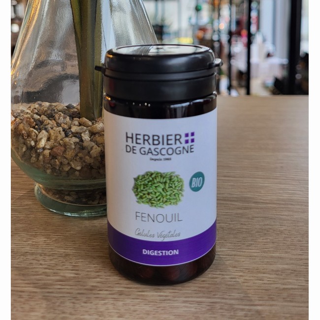 Fenouil  semences 300 mg - Herbier de Gascogne - 90 gélules 