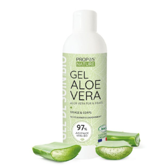 Gel d'aloes vera Bio - Propos Nature -tube 100 ml -