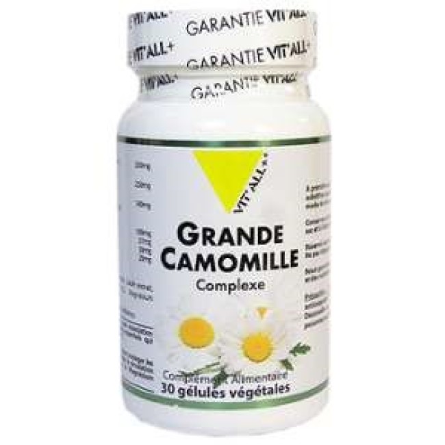 Grande camomille Complexe - Vitall+ - 30 gélules 