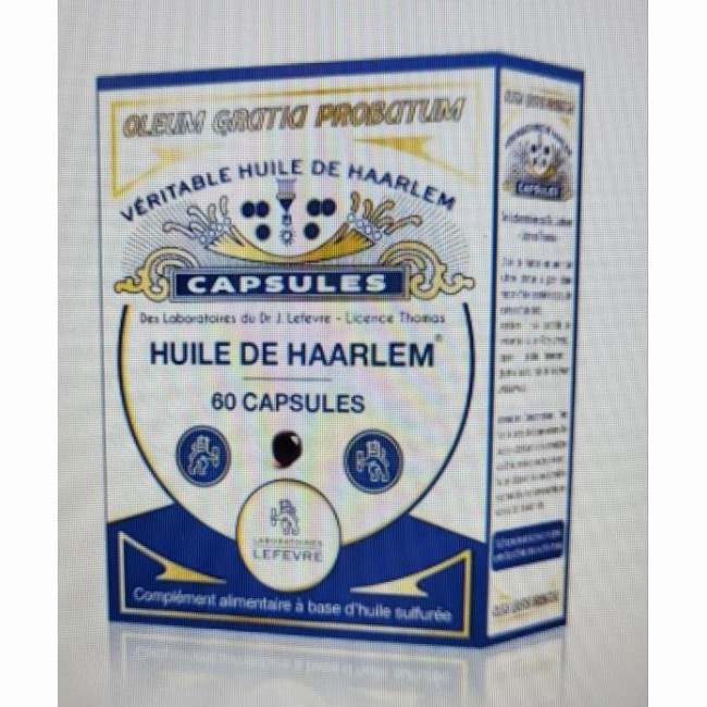 Huile de Haarlem - 60 capsules 