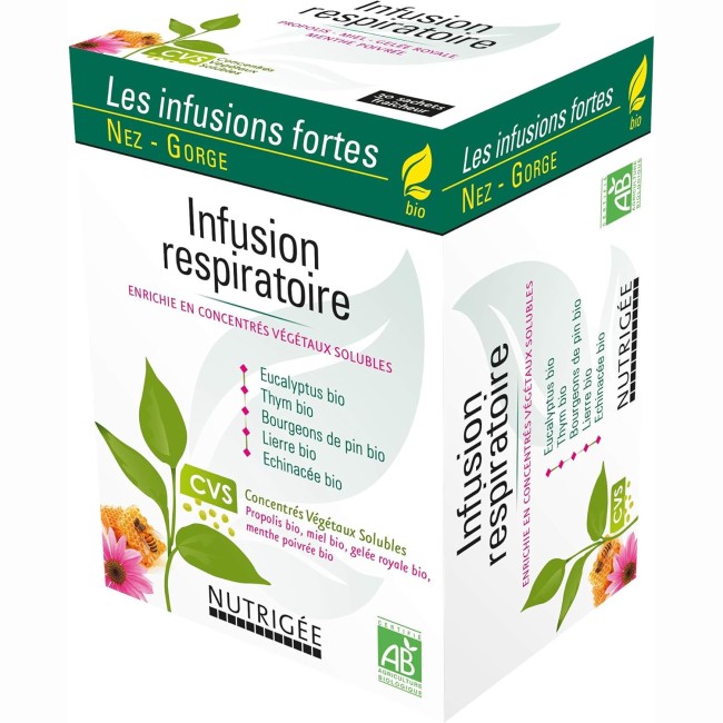 Infusion respiratoire - Nutrigée - 30 sachets