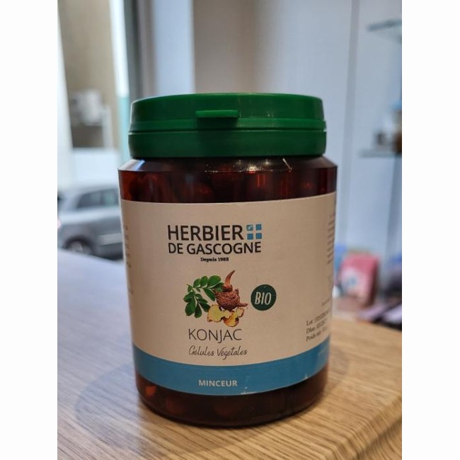 Konjac - herbier de gascogne-200 gélules végétales