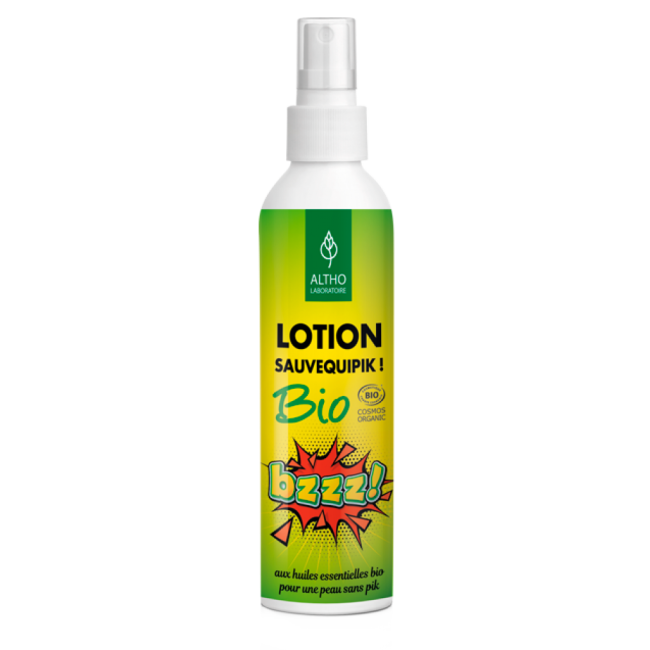 Lotion anti-moustiques aux huiles essentielles bio - Altho - 200 ml
