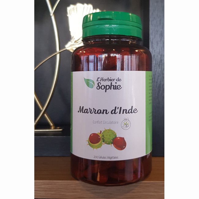 Marron d'Inde BIO - L'Herbier de Gascogne - 200 gélules