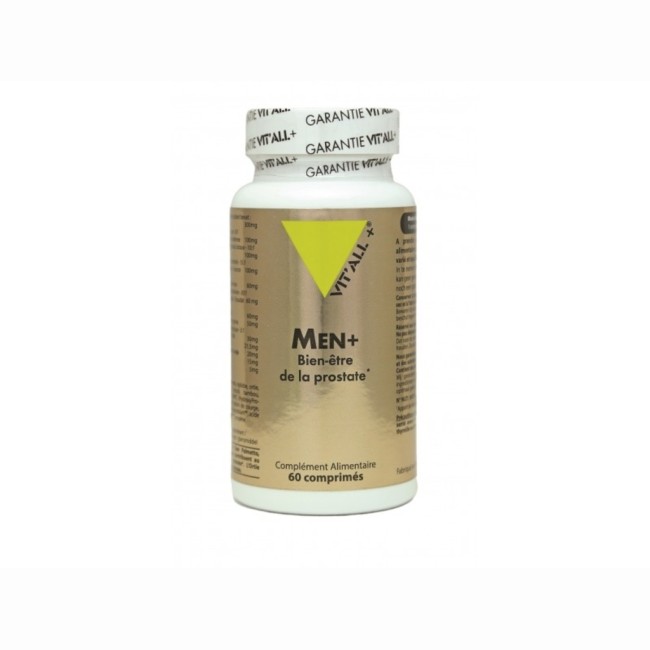 Men+ -Vit'all +- Bien être de la Prostate - 60 comprimés