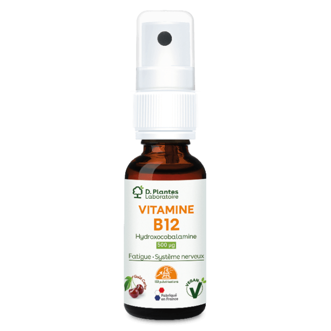 Vitamine B12 spray - D.Plantes-20 ml