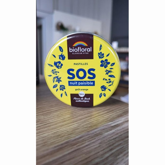 Pastilles de Secours  SOS  Nuit paisible BIO - 50g