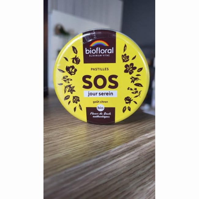 Pastilles de secours SOS  jour BIO  - 50g