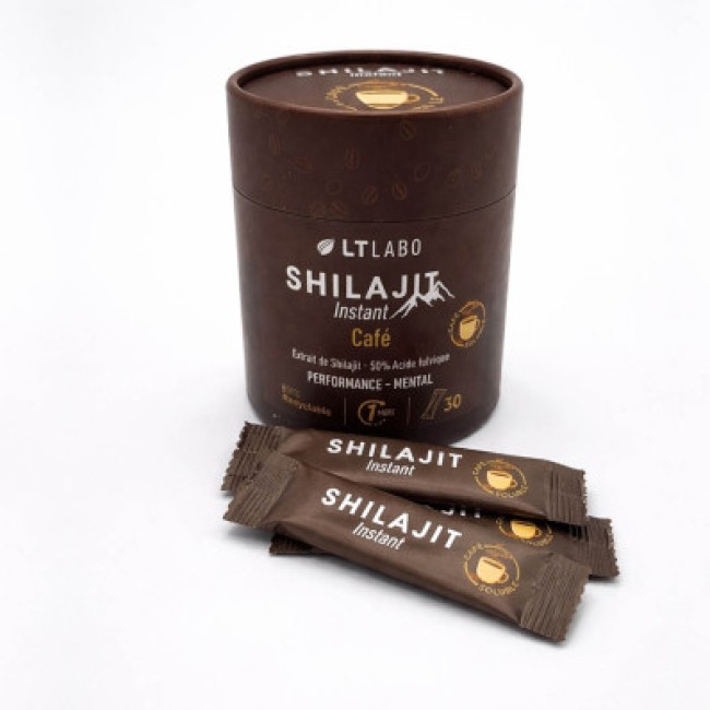 Shilajit instant  Café - 30 sticks - Lt Labo