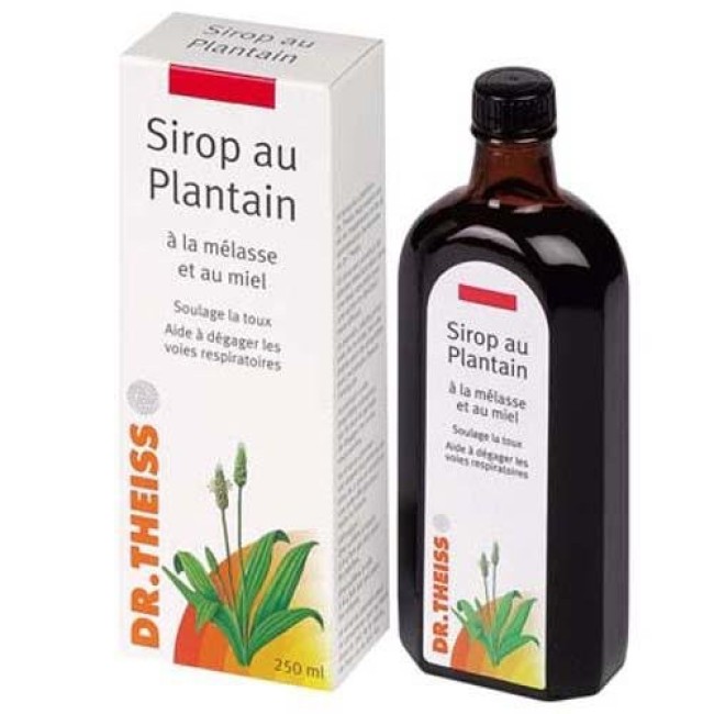 Sirop au plantain - Dr. Theiss - 250ml 